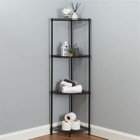 black metal box shelf|black metal shelves for bathroom.